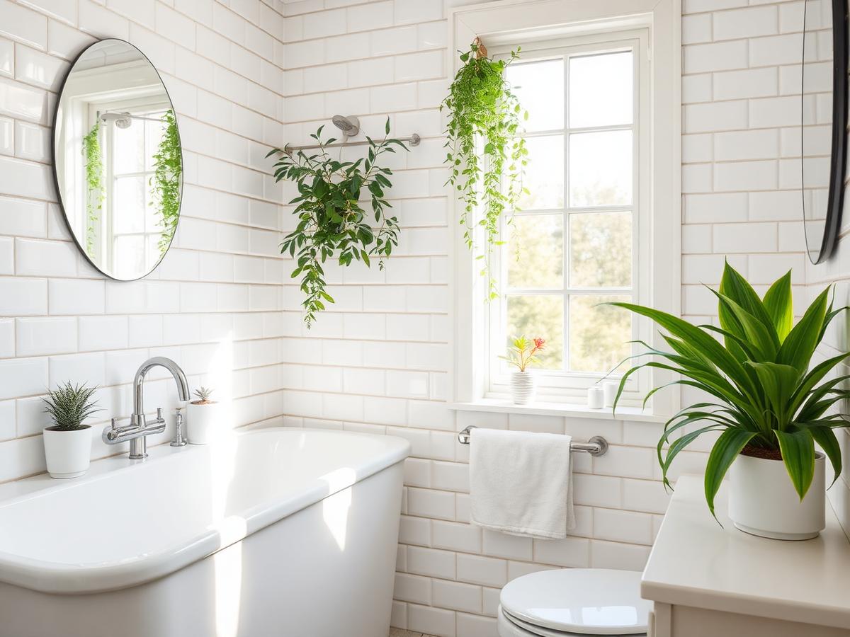 Deep bathroom clean